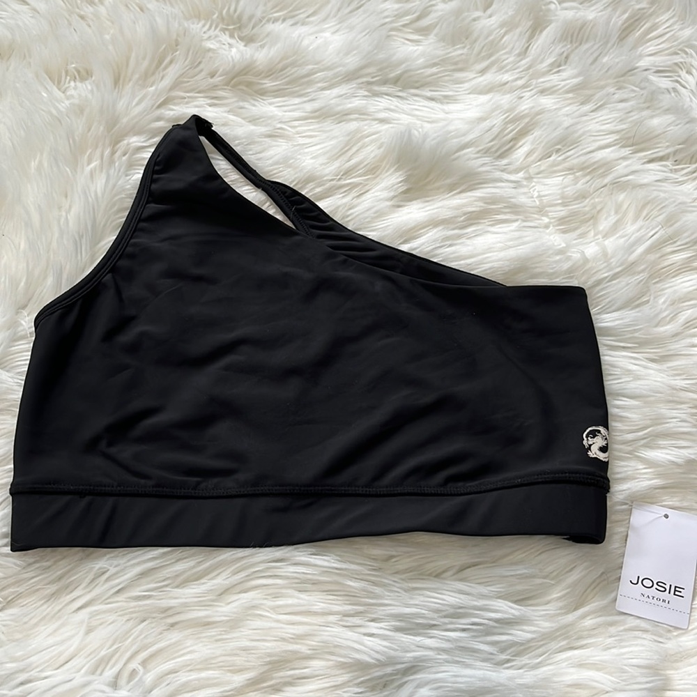 Natori Solstice Asymmetrical Cropped Top